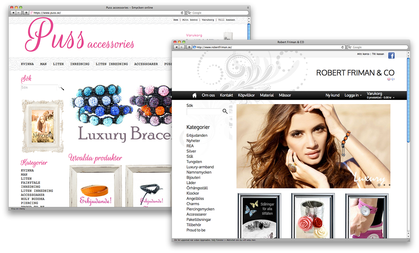 OpenCart Webbshop