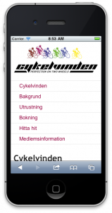 Mobilanpassning genom responsiv webbdesign 